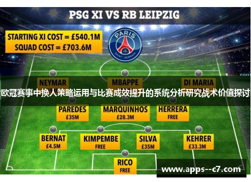 欧冠赛事中换人策略运用与比赛成效提升的系统分析研究战术价值探讨